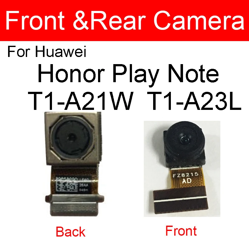 Кабель Fllex для передней и основной камеры Huawei Honor Play Note T1-A21W большой задний