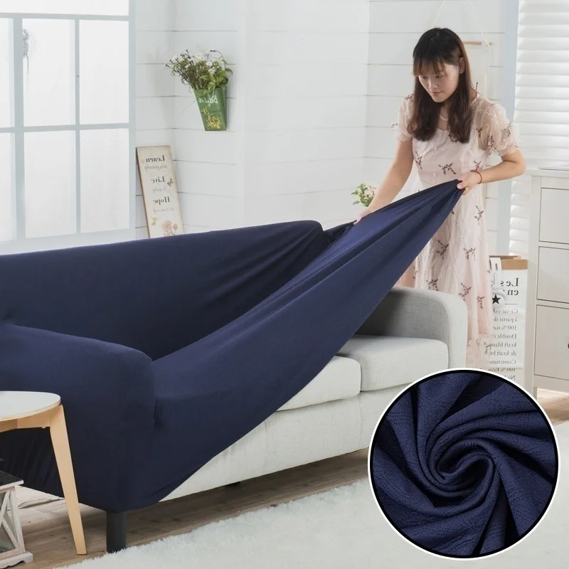 Cover For Sofa Solid Color Elastic Sofa Cover Soft  Sofa Cover Armchair SA47009