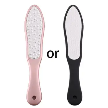 

Professional Double Sided Stainless Steel Foot Rasp Heel File Hard Skin Callus Remover Scrubber Pedicure Grinding Feet Care Tool