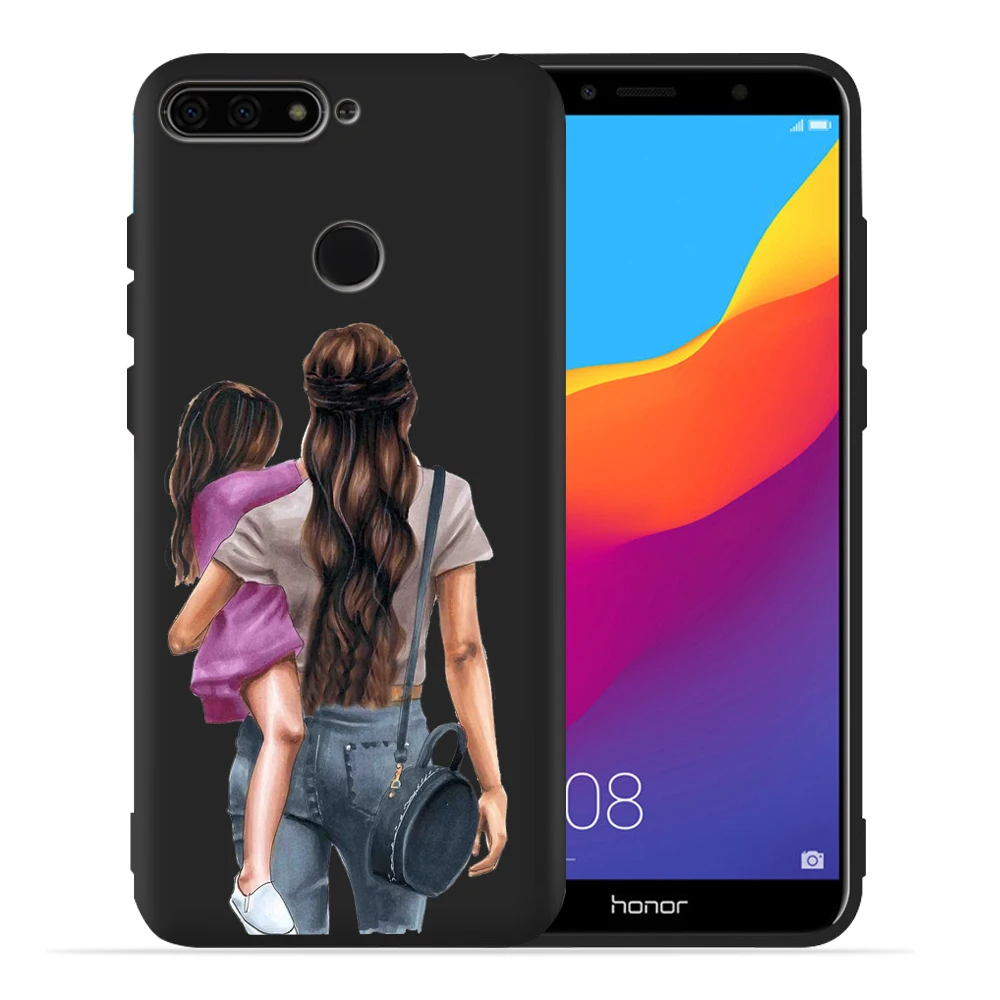 Чехол Super Mama Fashion Mom Dad babay для huawei Honor 8X View 20 20Pro 10 Lite 9 Lite 10 9 8 8x9X8 Lite Mate30 10 20 Lite Pro - Цвет: 17