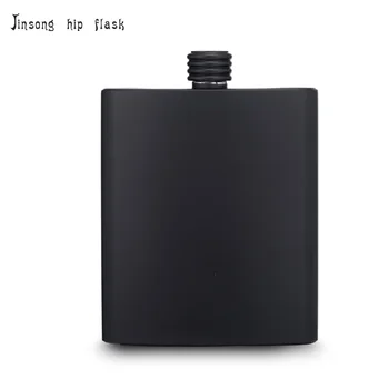 

7OZ colored stainless steel hip flask laserable flask , free logo personalized
