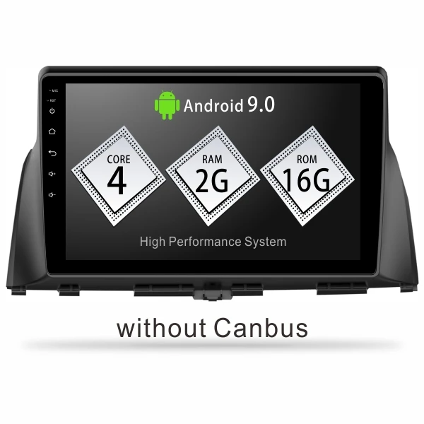 Dinpei Android 9,0 автомобильный dvd-плеер gps навигация Мультимедиа для KIA Optima K5 радио MP5 wifi Carplay Android авто - Цвет: Without Canbus