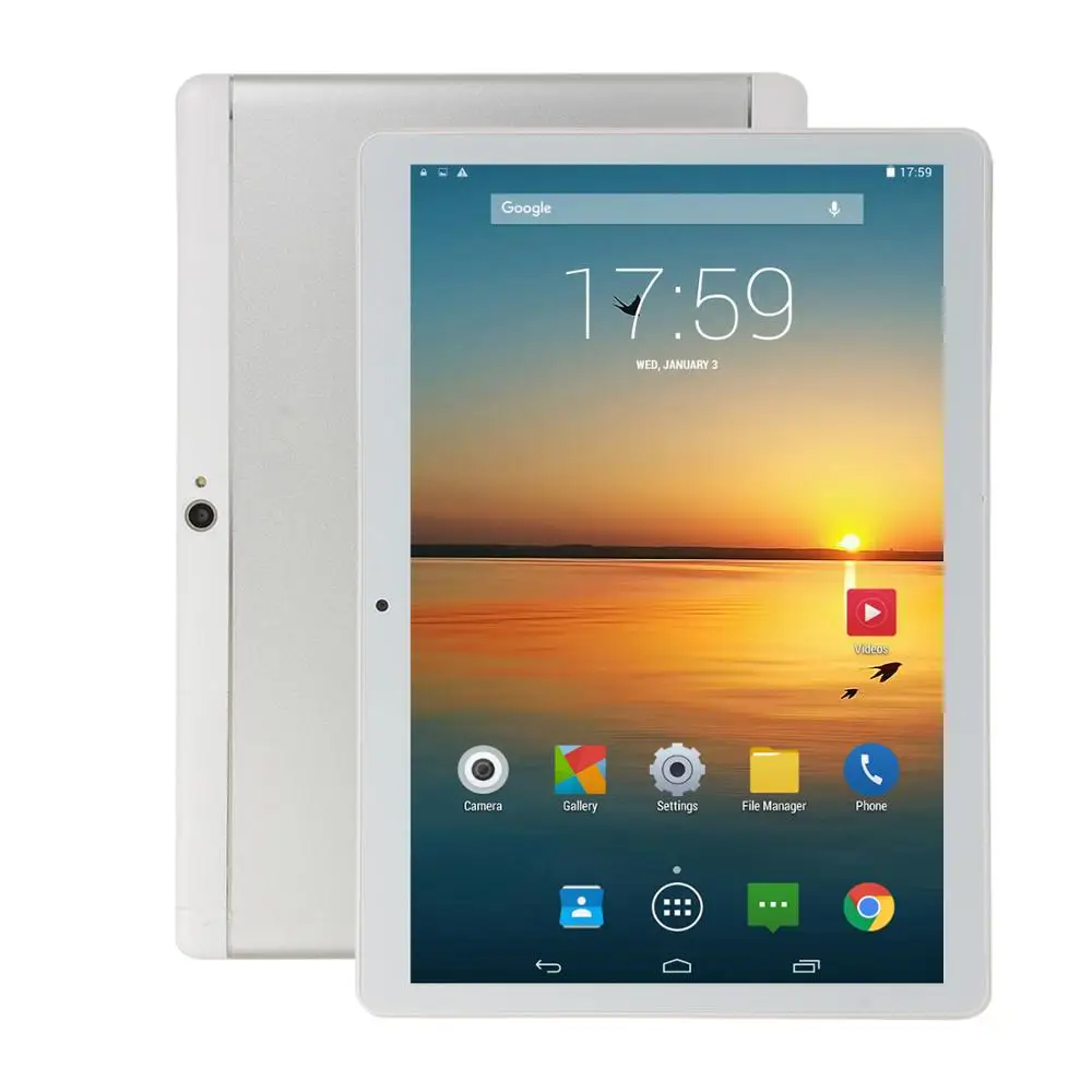 Billig KIVBWY 10 zoll tablet PC 6GB RAM 64GB ROM 1280*800 IPSl SIM Karte 4G LTE FDD Wifi Android 8.0 tablet 10,1