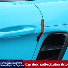 

Car Door Anti-collision Strip For Porsche Panamera Macan Cayenne Cayman PVC Anti-scratch Outside Doors Protective Accessories