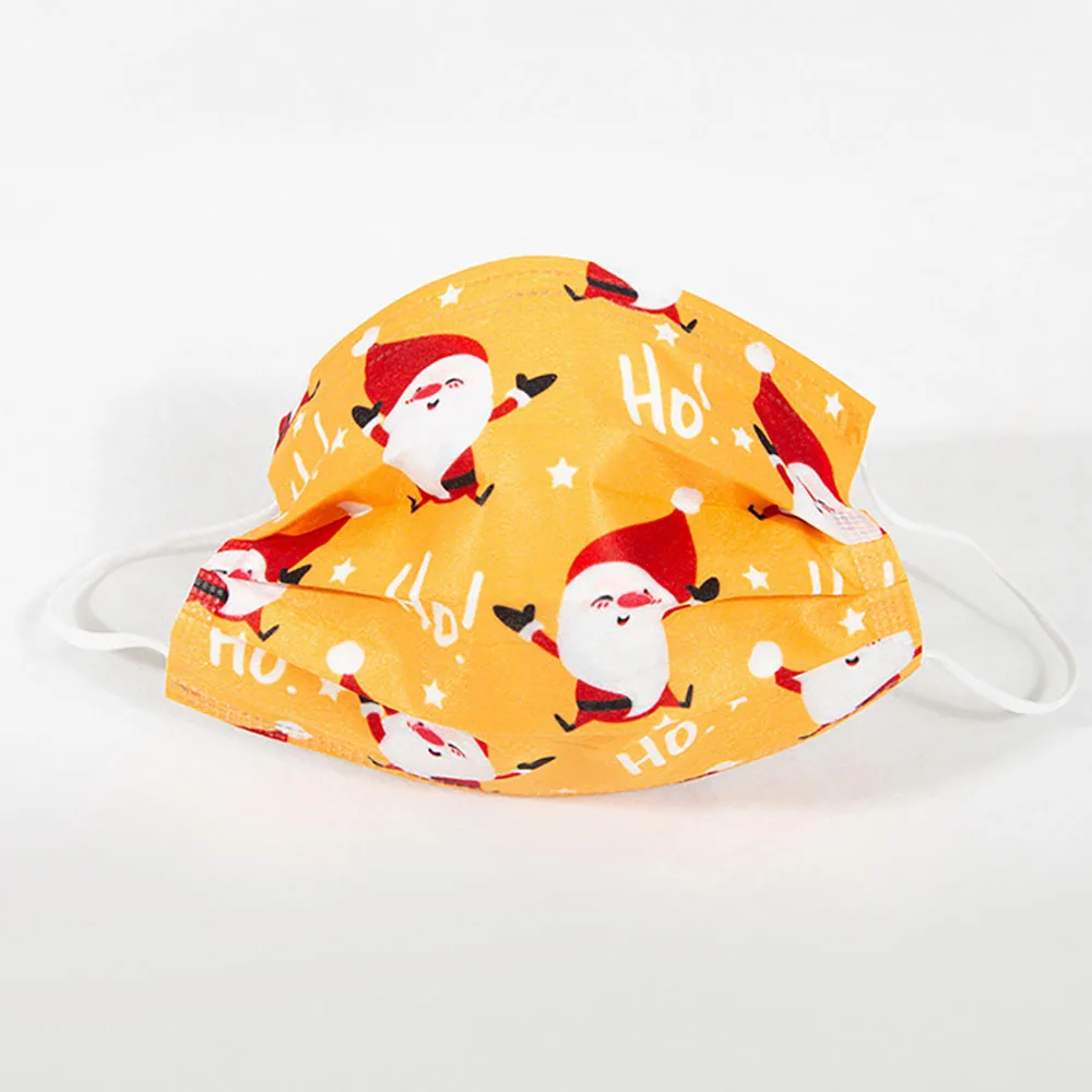 Рисунок 4 - одноразовые маски для лица с рождественским