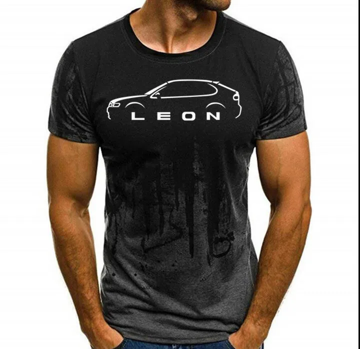 SEAT LEON MK1 Вдохновленный Классический автомобиль футболка камуфляжная печать футболка