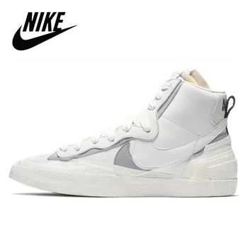 

Original Nike SB Blazer Mid X Sacai Edge Hack Pack Women's Sports Shoes Unisex Women Sneaker BV0072-100