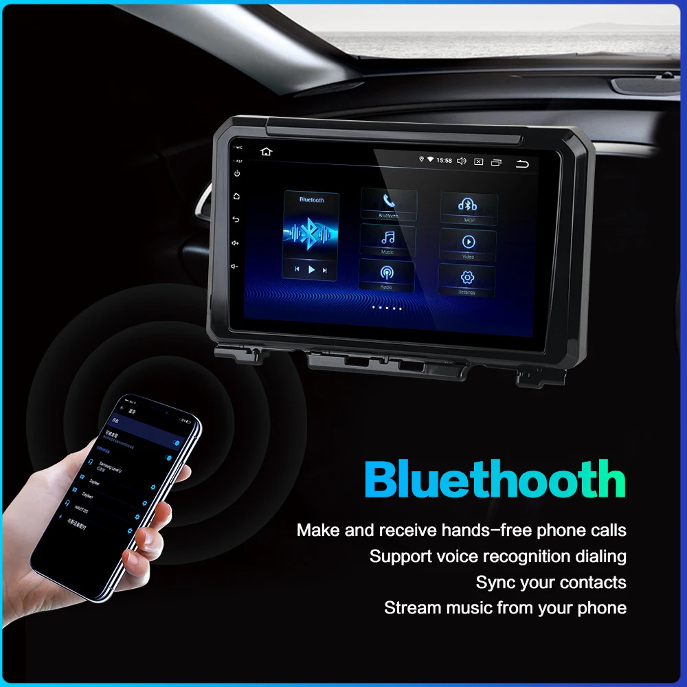 Discount Dasaita DSP 9" IPS Touch Screen Android 9.0 Car Radio for Suzuki Jimny 2019 GPS Navigator HDMI Car Stereo Multimedia System 4