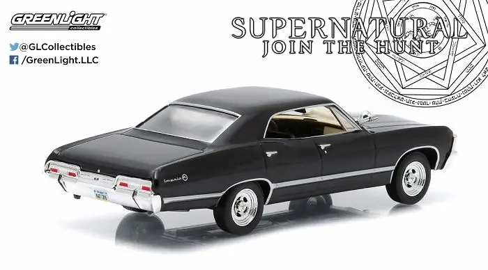 Зеленсветильник ка 1:43 1967 Chevro let Impala спортивный седан бутиковый автомобиль из