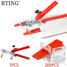 201PCS tile leveling system is used for ceramic tile and floor tile laying construction tools 1-3mm svp for laying tiles tools