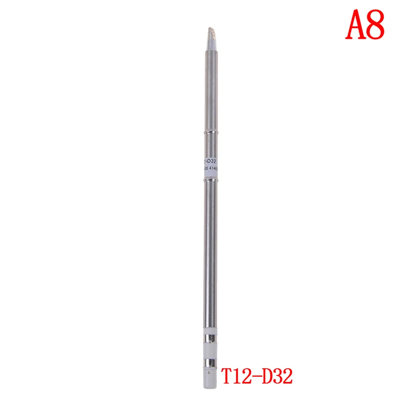 Наконечник для паяльной станции 1 шт. 15 см A1-A12 T12 паяльник - Цвет: A8