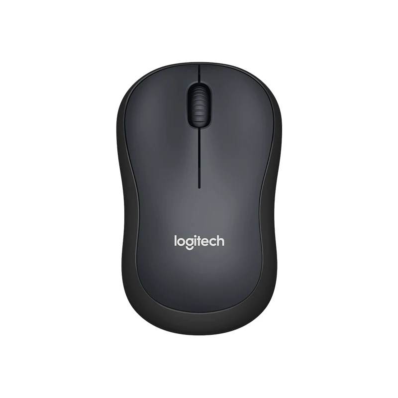 Мышь Logitech M220 темно-серый оптическая(1000dpi) silent беспроводная USB(2but