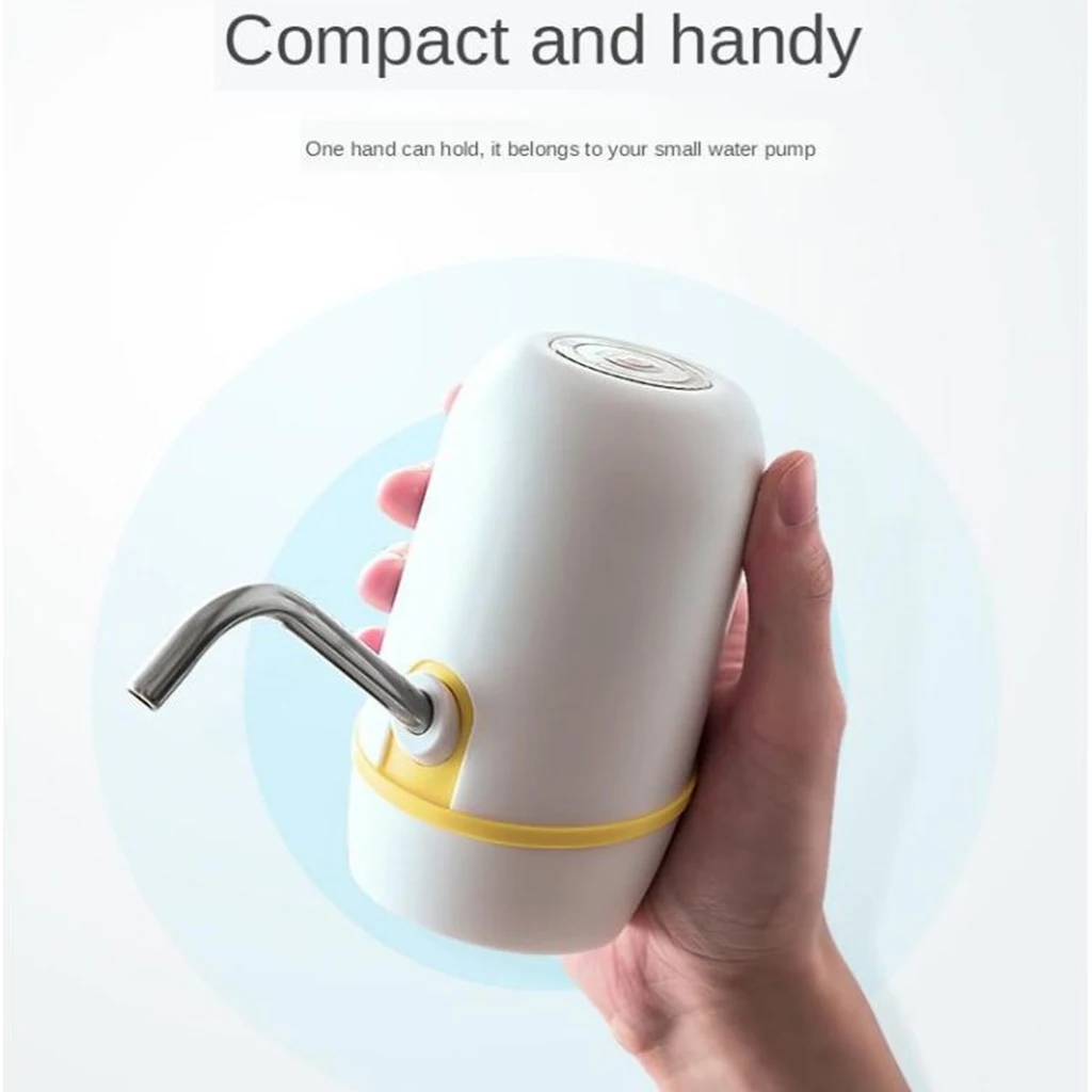 Electric Drinking Pump Smart Wireless Gallon Water Bottle Jug Dispensers 4W Automatic Drinking Water Pump