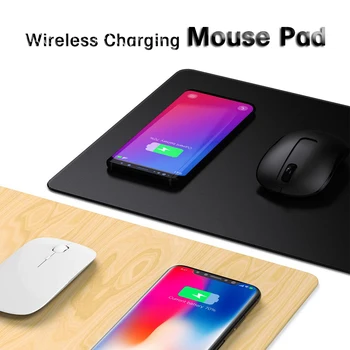 

New Mobile Phone Wireless Charger Charging Mouse Pad Keyboard Computer Gaming Mouse Mat For Xiaomi IPhone Samsung Mobile Phone