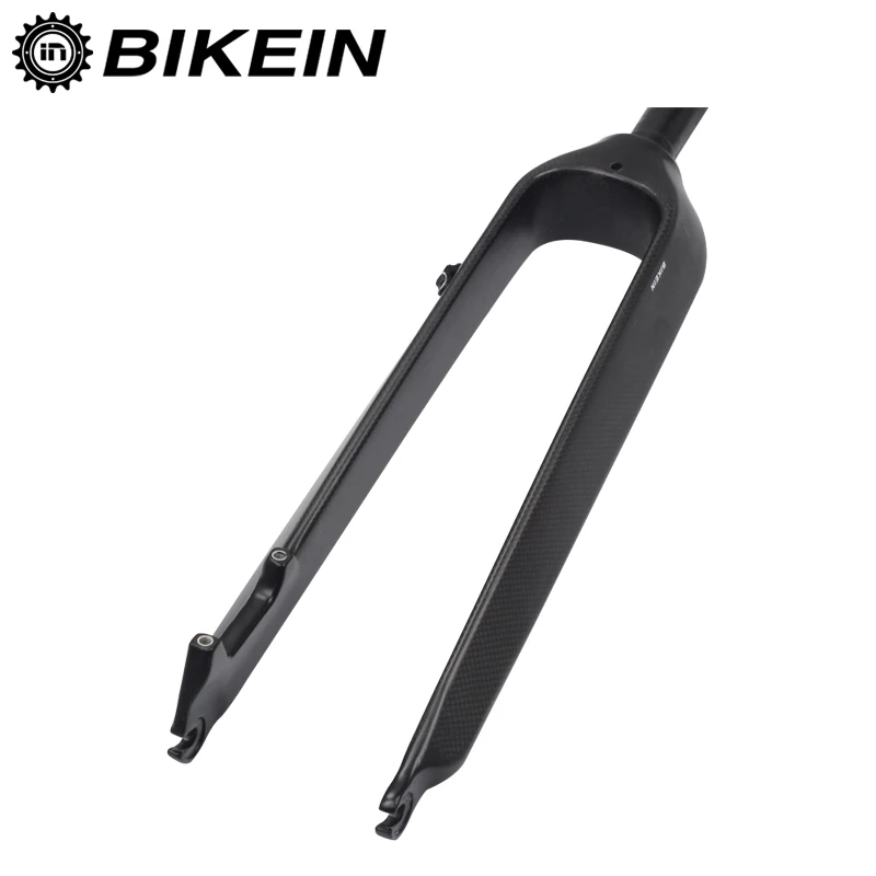 

BIKEIN Lite MTB Bicycle Carbon Hard Fork 26/27.5/29er 1-1/8" Disc Brake Matte Black Ultralight Cycling Mountain Bike Parts 460g