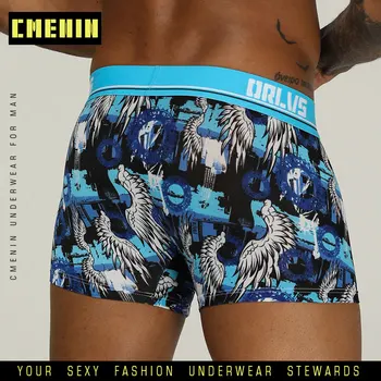 

Boxer Men Underwear Cartoon Breathable Mesh Brand Male Underwear Elastic Waist Breathable Quick Dry Boxer calzoncillos gay OR303