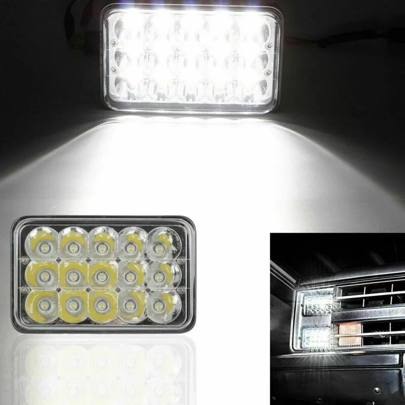 15LED 5 45 Вт Авто Рабочий противотуманный светильник лампа внедорожный головной светильник водонепроницаемый IP68