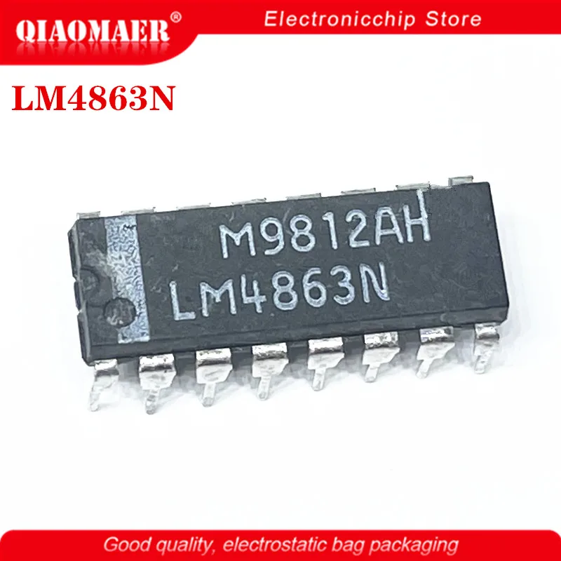

10PCS LM4863N LM4863 DIP-16
