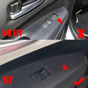 Image 2 - Car 4 Door Armrest Window Glass Lift Control Switch Cover Trim Styling Accessories ABS Matte/Carbon 2019 2020 for Toyota Corolla