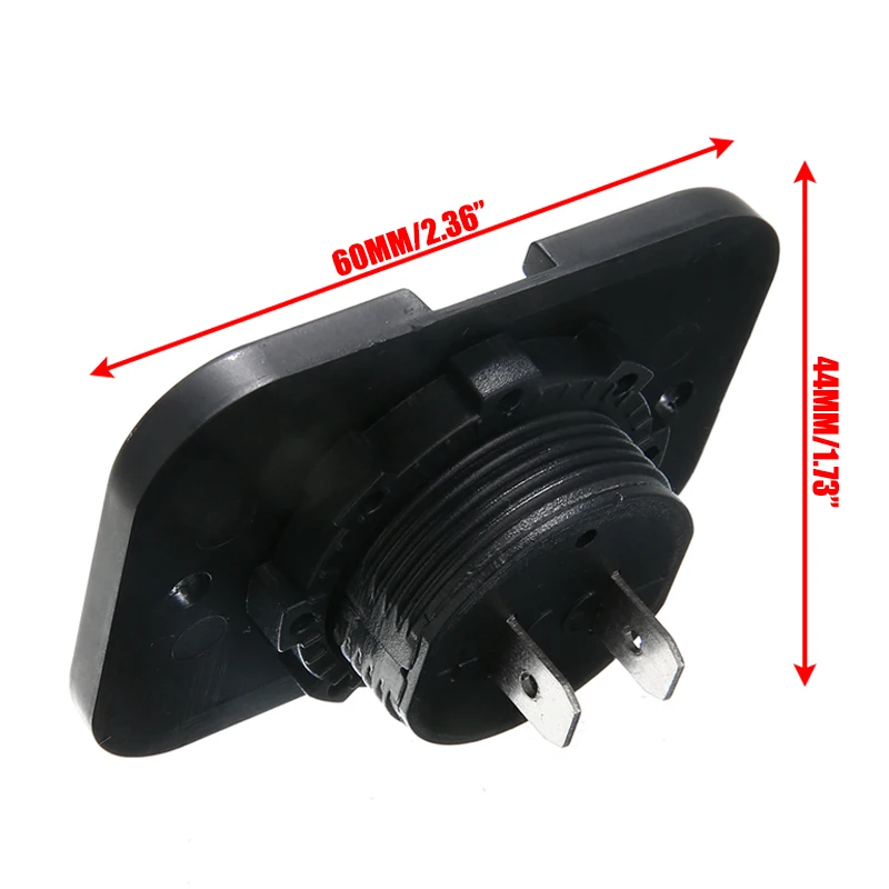 Universal DC 12V-24V Blue LED Display Digital Voltmeter Panel Voltage Meter Volt Tester Car Motorcycle Voltage Meter