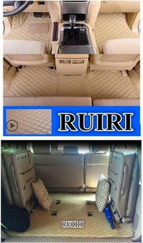 

Top quality! Custom full set car floor mats + trunk mat for Lexus LX 470 7 seats 2008-1998 waterproof car carpets for LX470 2005