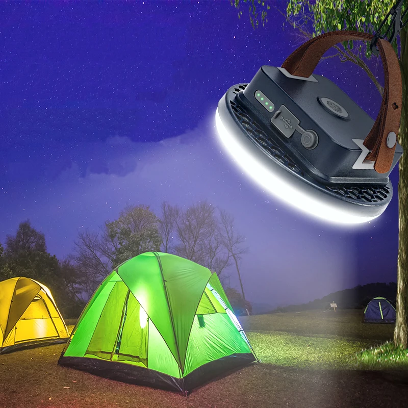 Camping Portable Lantern High Power Rechargeable LED Light Outdoor