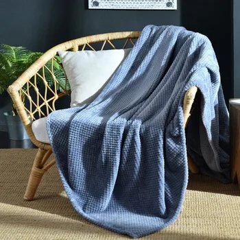 

Blanket Green Dark Coffee / Sofa Coverlet/ Sheets / Towel / Blankets Air Travel bedspread for winter, gray comfortable blanket