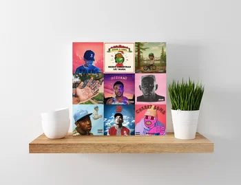 

Chance the rapper ALL Music ALBUM Cover Poster Canvas Print Home Decor Wall Art Decor No Frame