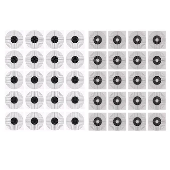 

40 Pack Paper Targets Shooting Cardboard Practice Paintball Training Sheet
