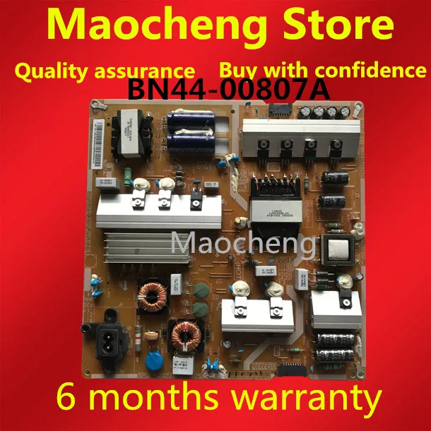 Placa de alimentación de buena calidad para UA55JU6800JXXZ, UA55JU6400JXXZ, BN44-00807A = BN44-00807D L55S6-FHS