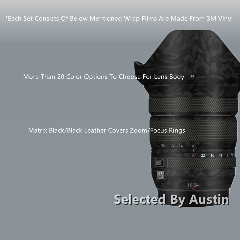 Xf10-24 Lens Skin Sticker Per Fuji Xf10-24 F4 Ii Lens Guard Decal Wrap Film Antigraffio Coat Wrap Cover Case