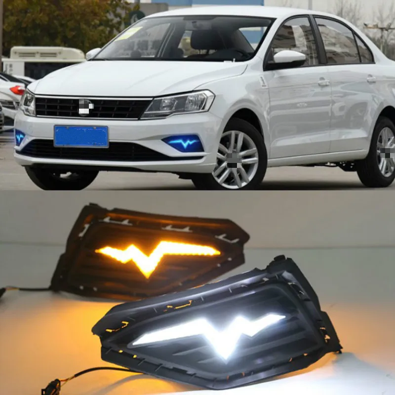 LED DRL Daytime Running Light Daylight Fog lamp For Volkswagen VW Jetta