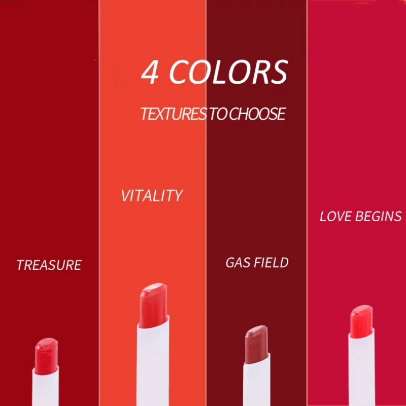 4pc Tube Shape Matte Nude Lipstick Non-stick Cup Moisturizing Long-lasting Waterproof Lipstick Lip Tint Makeup Lipstick 4pc Tube Shape Matte Nude Lipstick Non-stick Cup Moisturizing Long-lasting Waterproof Lipstick Lip Tint Makeup Lipstick