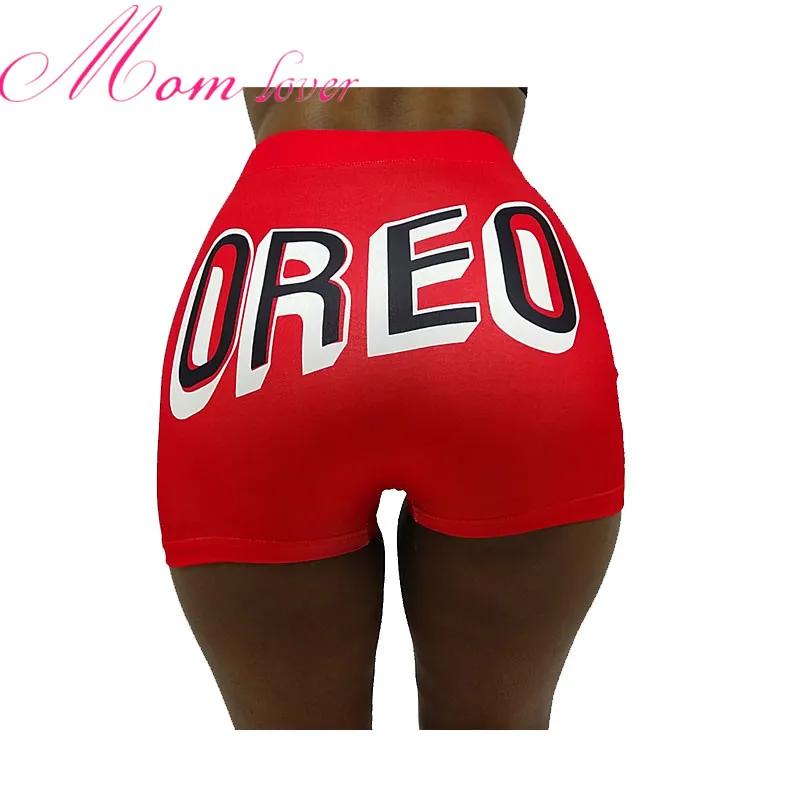 2020 Beach Sports Shorts Girls Party Casual Ladies Summer Juicy Fruit Swag Shorts Letters Plus Size Wholesale