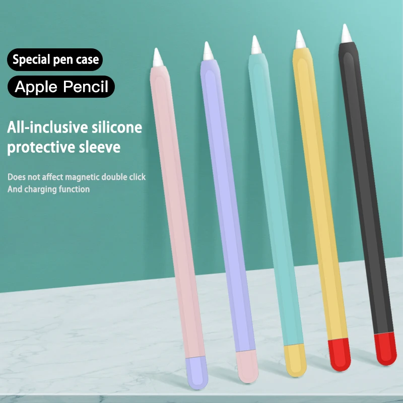 Мягкий силиконовый чехол-карандаш для Apple Pencil 2-го поколения iPad 1nd чехол