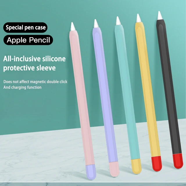 Soft Silicone Apple Pencil Case For Apple Pencil 2nd Generation Pencil