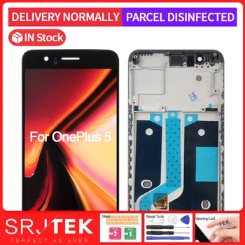 

OLED LCD For Oneplus 5 Display For Oneplus A5000 Touch Screen Digitizer Assembly Replacement With Frame One Plus 5 Pantalla