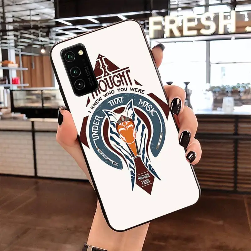 Чехол Ahsoka Tano Coque для телефона Samsung S20 plus Ultra S6 S7 edge S8 S9 S10 5G lite 2020|Бамперы| |