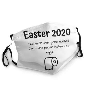 

Easter 2020 Toilet Paper Non-Disposable Face Mask Quarantine PM2.5 Anti Haze Dust Mask Protection Mask Respirator Mouth Muffle