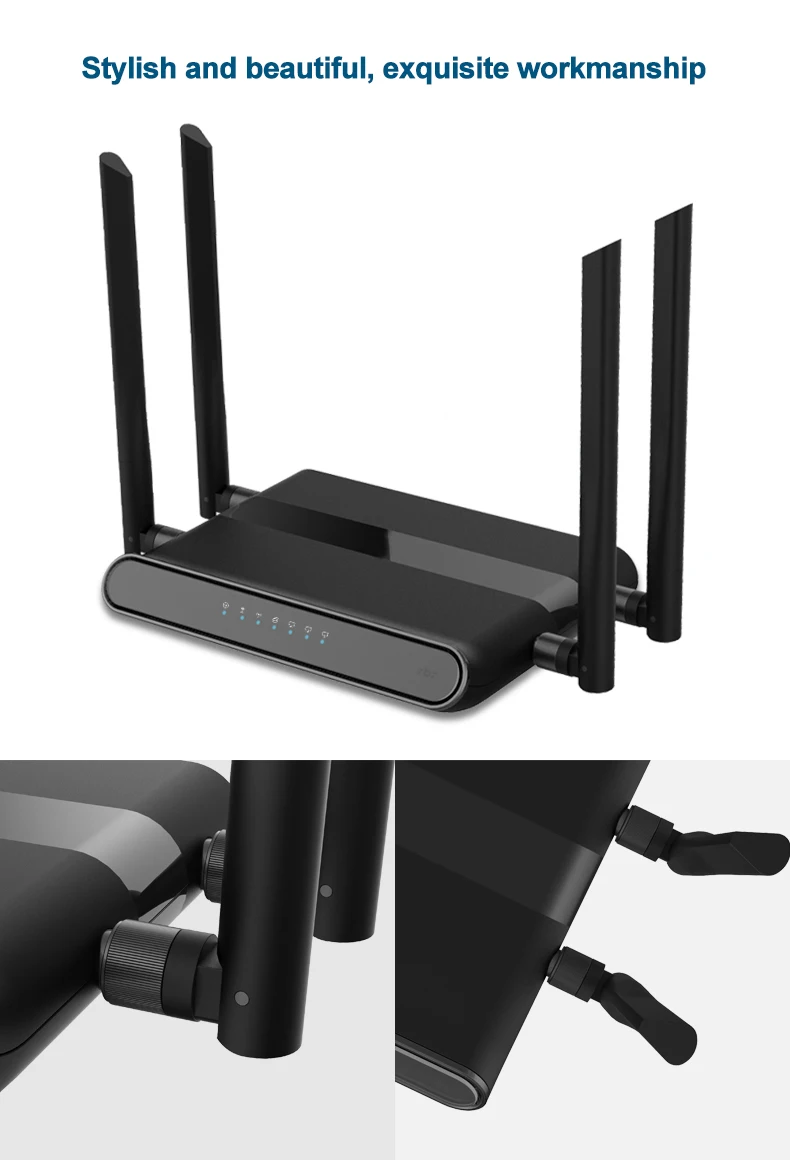 TP-LINK WDR7400 Беспроводной Wi-Fi маршрутизатор Wi-Fi повторителя 2,4 ГГц и 5 ГГц 802.11ac 2033 Мбит/с TP-Link TL-WDR7400 маршрутизатором Soho с 6 антенны