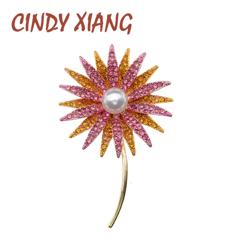 CINDY XIANG Стразы маленькая Автомобильная булавка броши для женщин Креативный