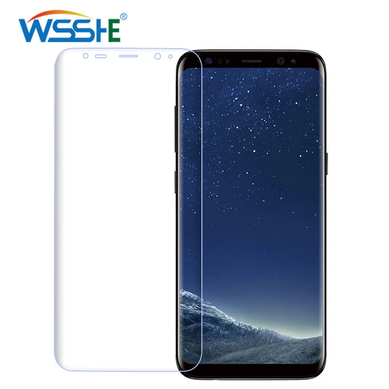 3D защита для экрана Samsung S8 S9 S10 Plus S7 S10E полное покрытие ультра тонкая мягкая