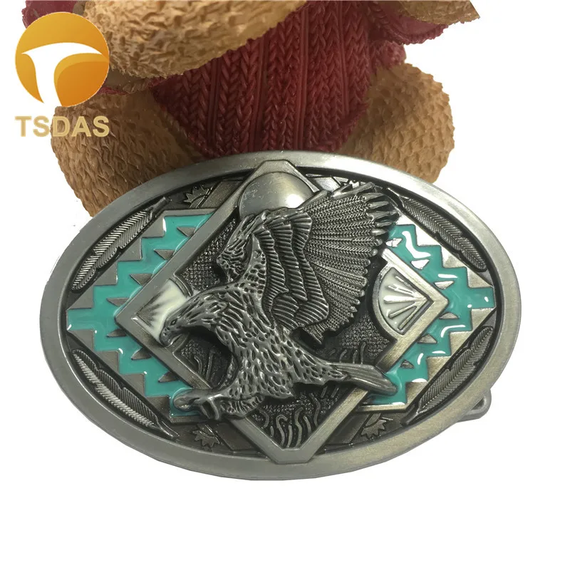 Ковбои Новинка Металлические пряжки ремня 3D Silver Eagle модель роскошные мужские дизайнерские пряжки ремня подарок на год