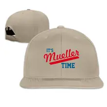 TSDFCMen& Woman's Trucker It's Mueller Time Design плоская кепка Регулируемая унисекс