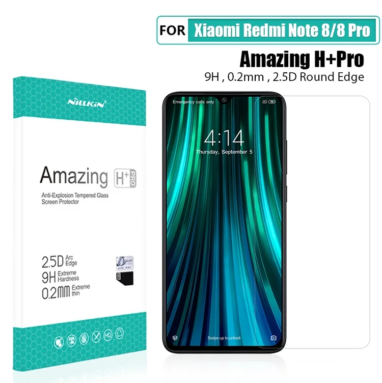 Redmi Note 8 Pro стекло Redmi Note 8 Защита экрана Nillkin H+ PRO 2.5D защитное стекло пленка для Xiaomi Redmi Note 8 Pro