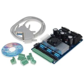 

2018 new 3 Axis 3.5A Mach3 TB6560 CNC Interface Adapter Breakout Board For Stepper Motor Driver with USB Cable