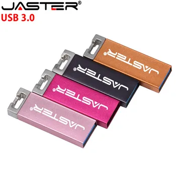 

JASTER USB 3.0 new style metal 64GB 32GB USB Flash Drive 16GB 4GB Pen Drive USB Stick Metal Usb flash (Over 10pcs Free logo)