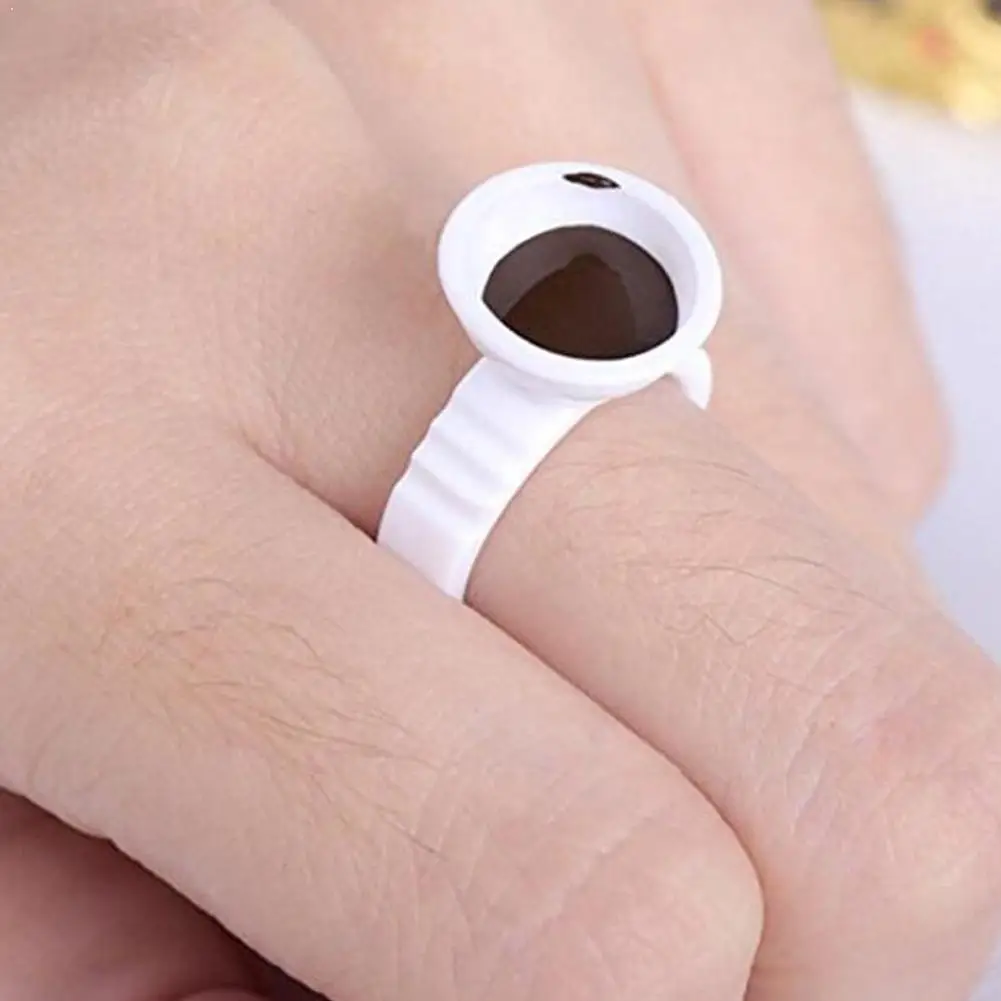 

50/100pcs/Bag Factory Direct Grafting Eyelash Extension Eyelash Embroidery Ring Tattoo Ring Separation Color Glue C Cup Pla Q6C9