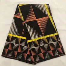 Горячая Распродажа настоящая нигерийская Анкара JAVA расписаная восковая ткань мода Java ткань с восковой печатью хлопок для одежды! OT-4590