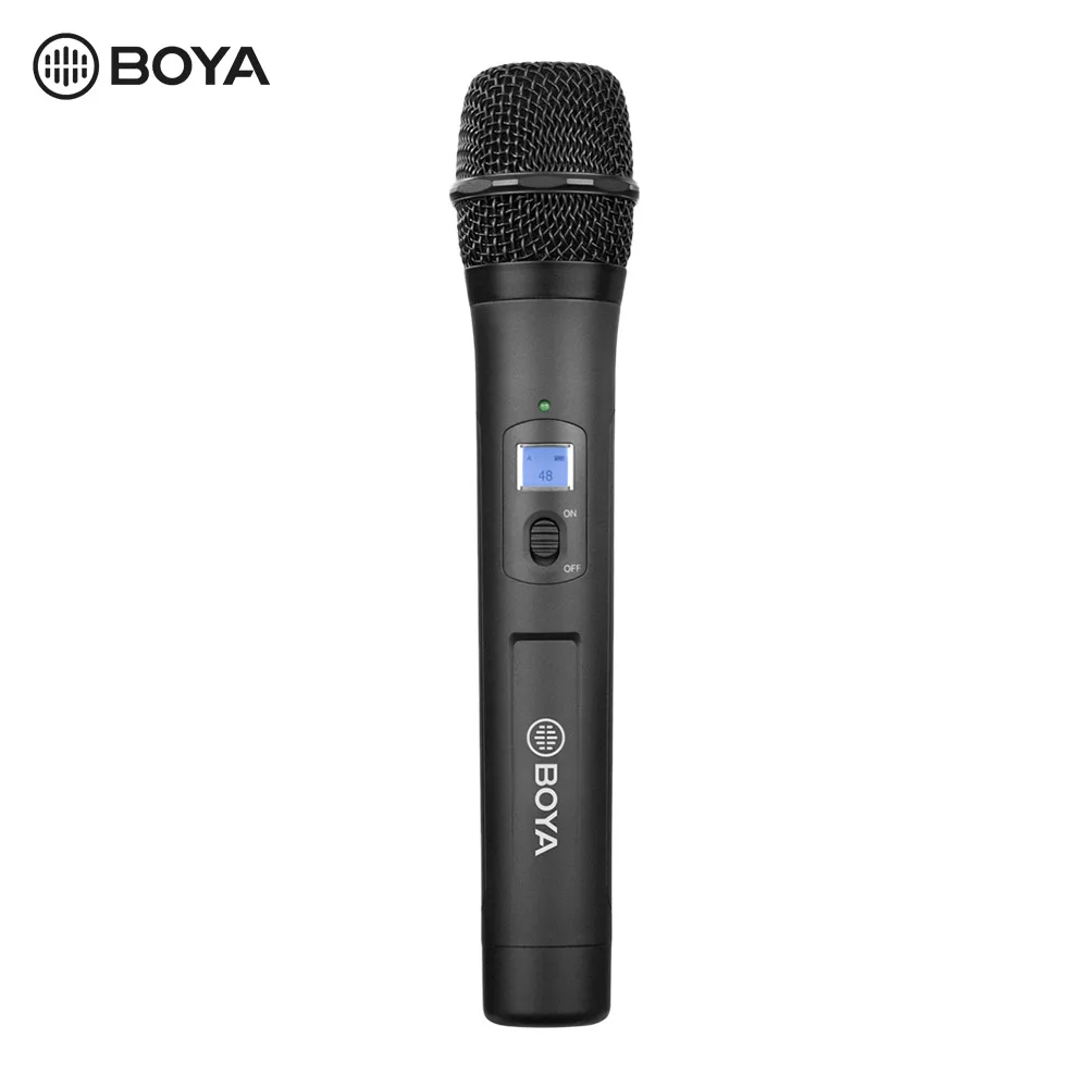 BOYA BY-WHM8 Pro 48-канал частоты UHF Беспроводной Карманный микрофон Микрофон для интервью встречи аудио запись с BOYA BY-WM8 Pro